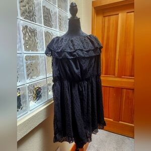 Chic soul 3XL ruffle off shoulder romper